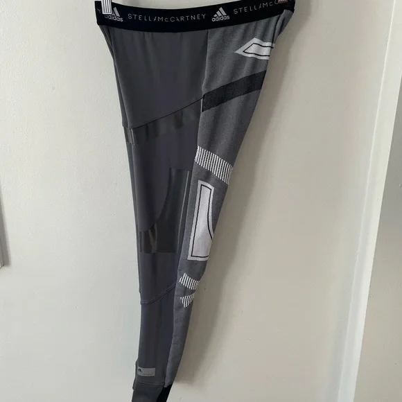 Adidas Stella McCartney Women’s Parley RUN ULTRA TIGHTS Leggings Gray M - Picture 12 of 16